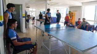 Jugadores en acción